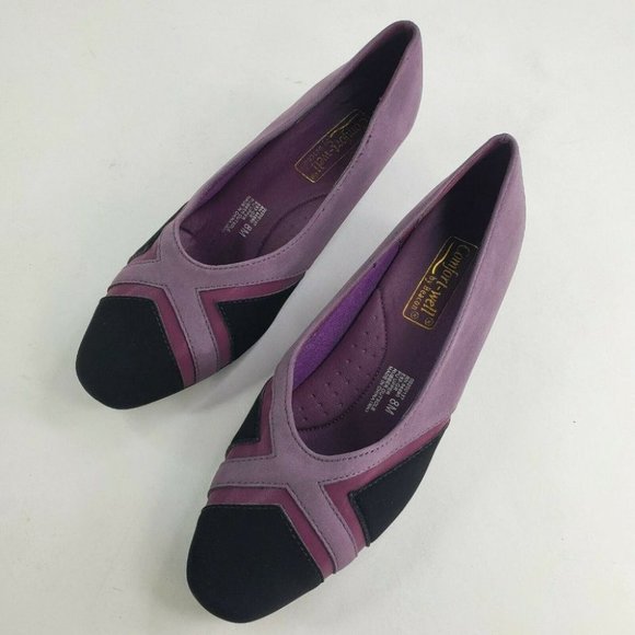 Comfort-well by Beacon Kitten Heels Multicolor Women's Slip On Pumps New - Picture 6 of 10